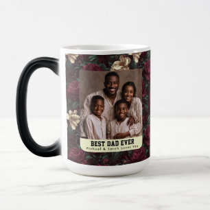 Mug Magic Jardinières Modernes Fleur Grand Papa Photo Voyage