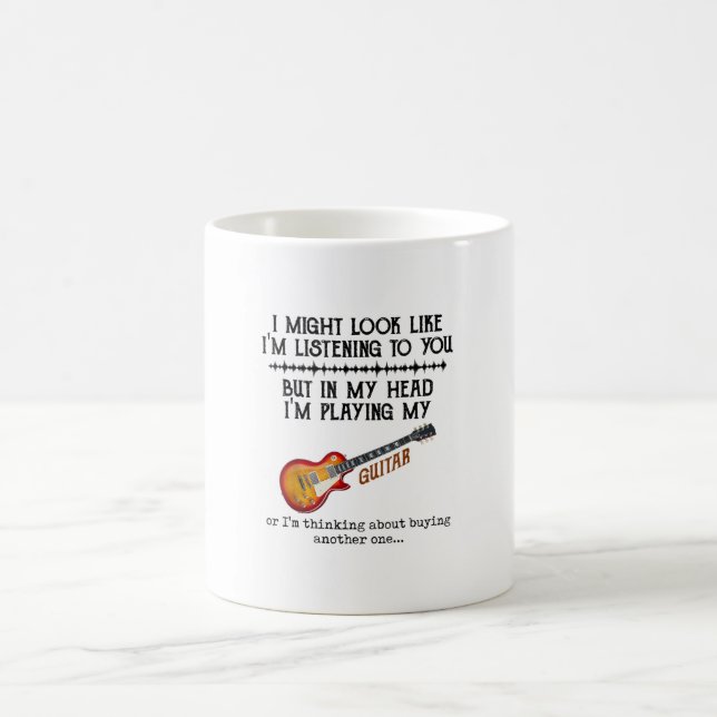 Mug Magic J'aurais l'air de t'écouter, mais dans mon Lui (Centre)