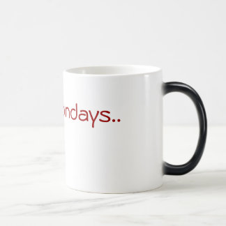 Mug Magic Je déteste lundi