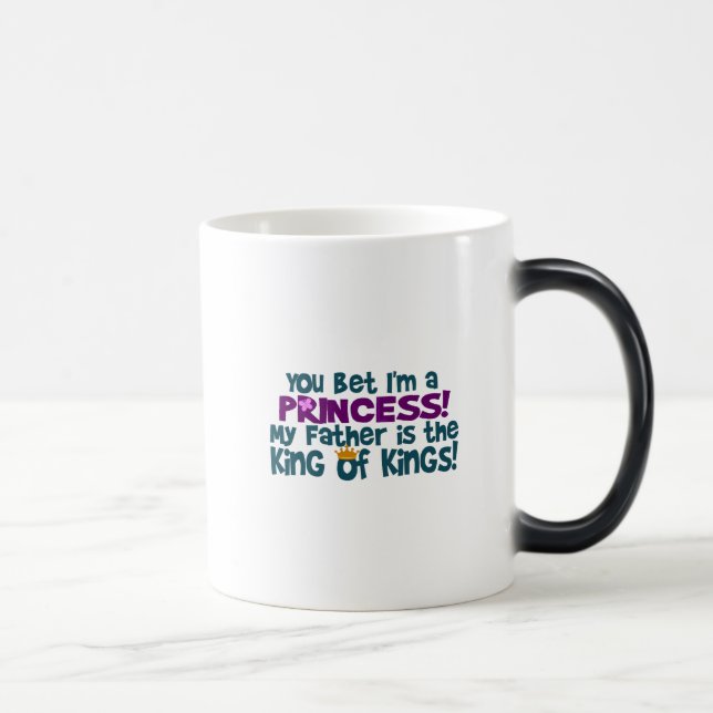 Mug Magic Je parie que je suis une princesse (Droite)