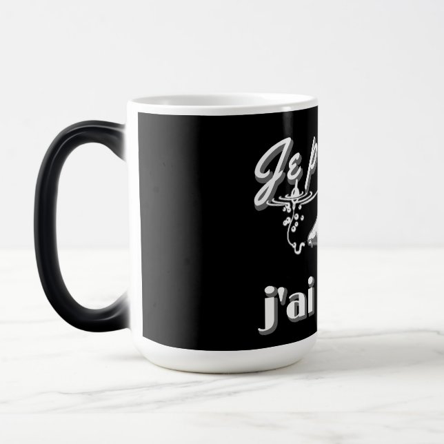 Mug Magic Je peux pas j'ai pêche à la carpe (Gauche)