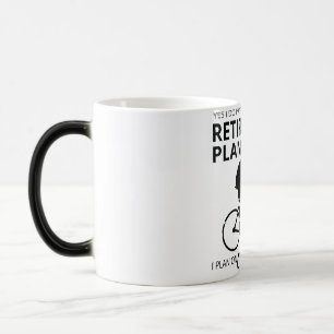 Mug Magic Je prévois de faire du vélo à ma retraite