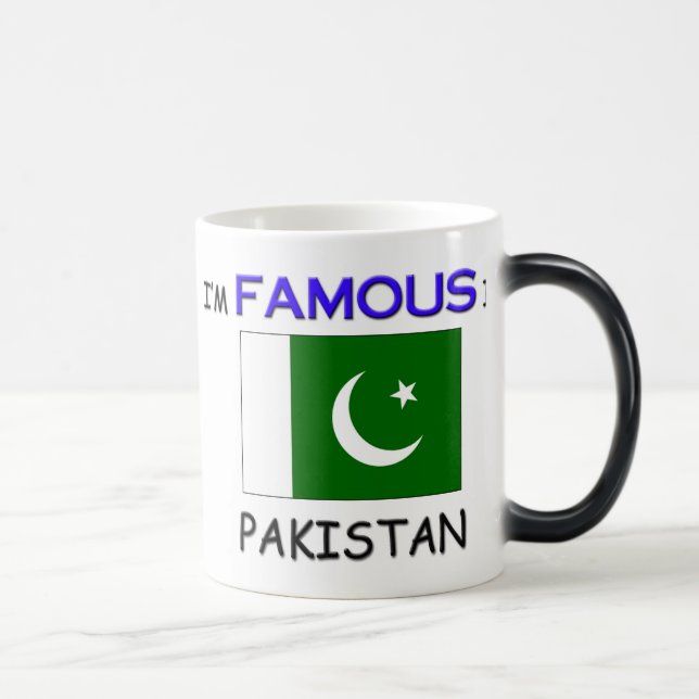 Mug Magic Je suis célèbre au PAKISTAN (Droite)