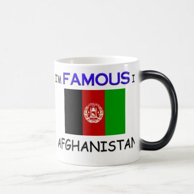 Mug Magic Je suis célèbre en AFGHANISTAN (Droite)