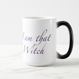 Mug Magic "Je suis cette sorcière" (la main gauche) Morphing