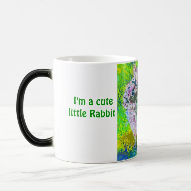 Mug Magic Je suis un mignon petit lapin (Gauche)