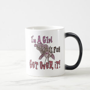 Mug Magic Je suis une fille que je pêche au-dessus de lui