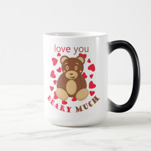 Mug Magic Je t'aime énormément pour la Saint-Valentin