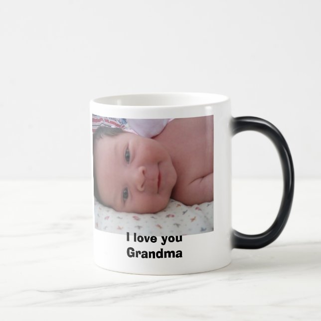 Mug Magic Je t'aime grand-maman (Droite)
