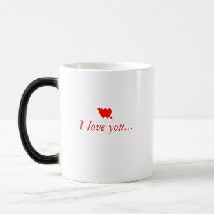 Mug Magic Je t'aime (main gauche)