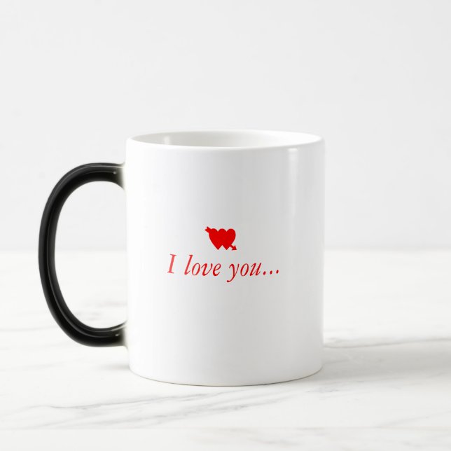 Mug Magic Je t'aime (main gauche) (Gauche)