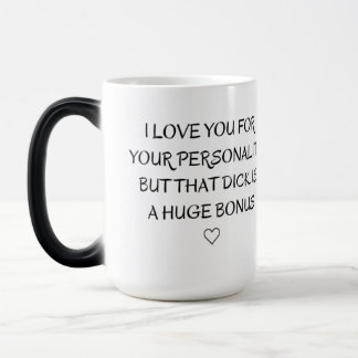 Mug Magic Je t'aime pour la personnalité, le cadeau