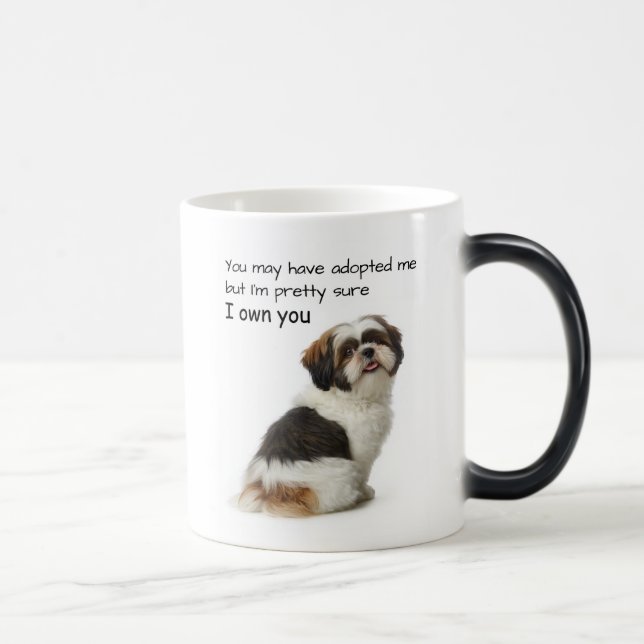 Mug Magic Je Vous Appartiens Shih Tzu (Droite)