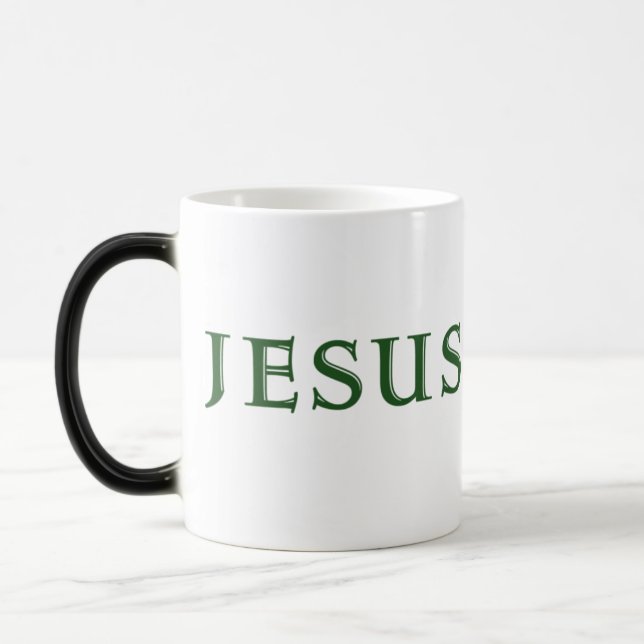 Mug Magic Jésus économise (Gauche)