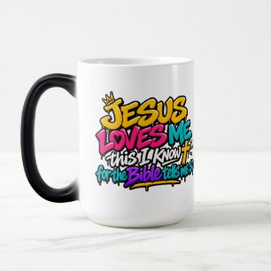 Mug Magic Jésus m'aime, je le sais