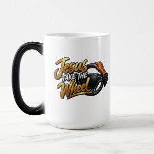 Mug Magic Jésus, prends le volant