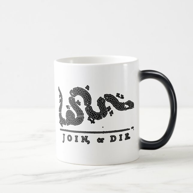 Mug Magic Joignez, ou mourez serpent américain (Droite)