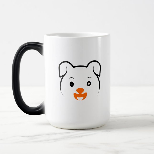 Mug Magic Joli chiot (Gauche)