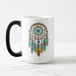Mug Magic Joli Dreamcatcher Turquoise et Brown   Sweet Dream