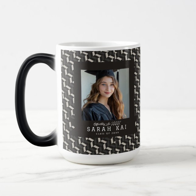 Mug Magic Joli imprimé abstrait pour le lycée (Gauche)