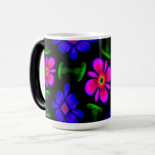 Mug Magic Joli Motif de fleurs roses