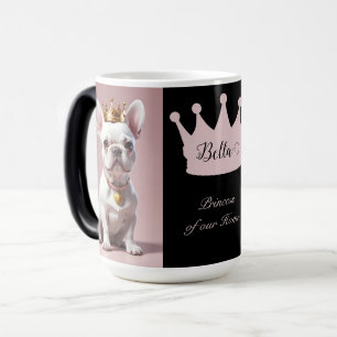 Mug Magic Jolie Princesse Royale Couronne de Bouledogue Fran
