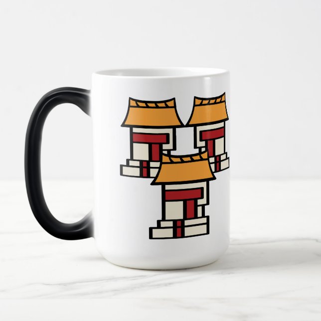 Mug Magic Jour 03 du calendrier aztèque - Calli (Gauche)