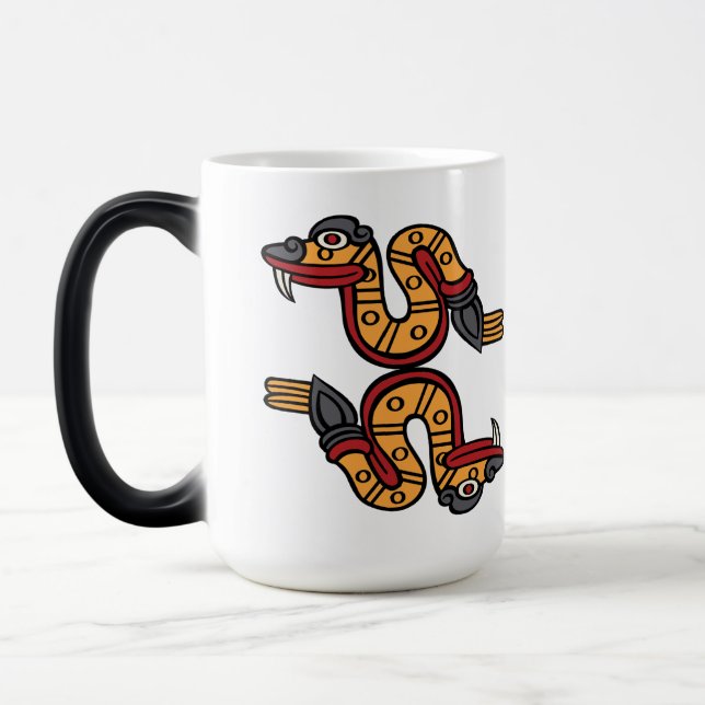 Mug Magic Jour 05 du Calendrier Aztèque - Coatl (Gauche)