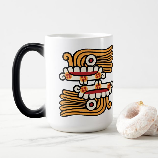Mug Magic Jour 12 du calendrier aztèque - Malinalli (Avec donut)
