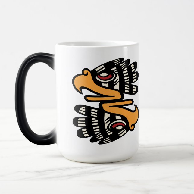 Mug Magic Jour 15 du calendrier aztèque - Cuauhtli (Gauche)