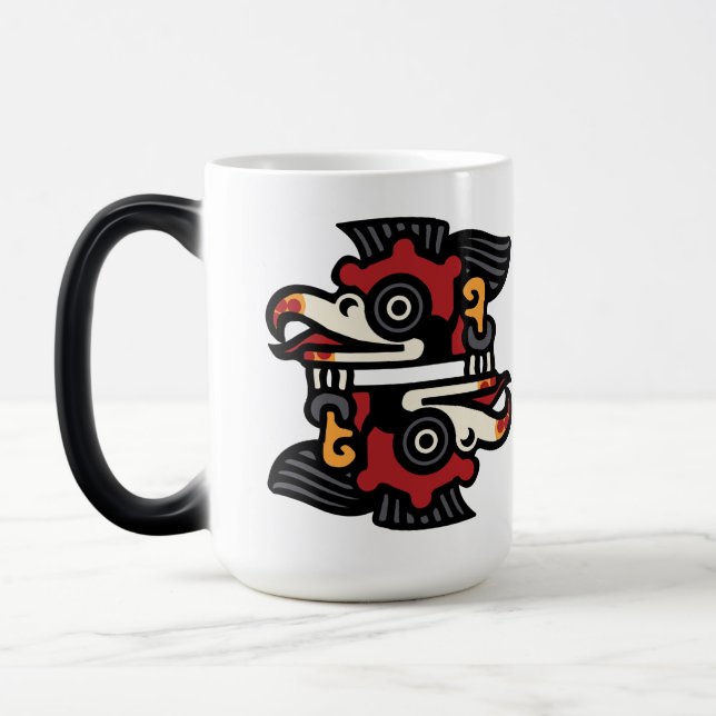 Mug Magic Jour 16 du calendrier aztèque - Cozcacuauhtli (Gauche)