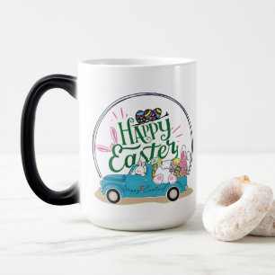 Mug Magic Jour de Pâques amusant Bunny