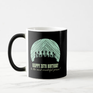Mug Magic Joyeux 35ème anniversaire à la personne la plus me
