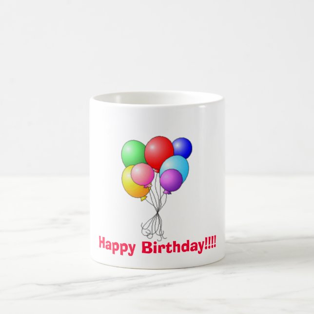 Mug Magic Joyeux anniversaire ! ! ! ! (Centre)