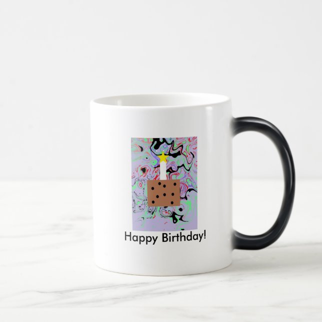 Mug Magic Joyeux anniversaire (Droite)