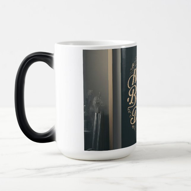 Mug Magic Joyeux Conception du Jour du Né (Gauche)