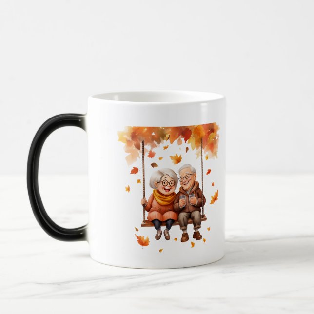 Mug Magic Joyeux Grand-parents.... GrandMa (Gauche)