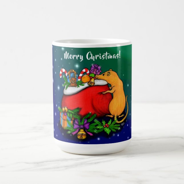 Mug Magic Joyeux Noël avec Rat Prince (Centre)