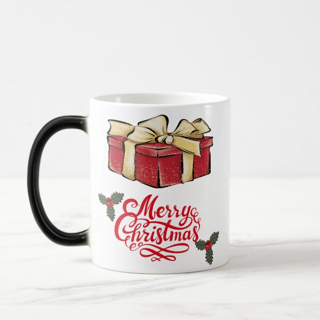Mug Magic Joyeux Noël - boîte cadeau (Gauche)