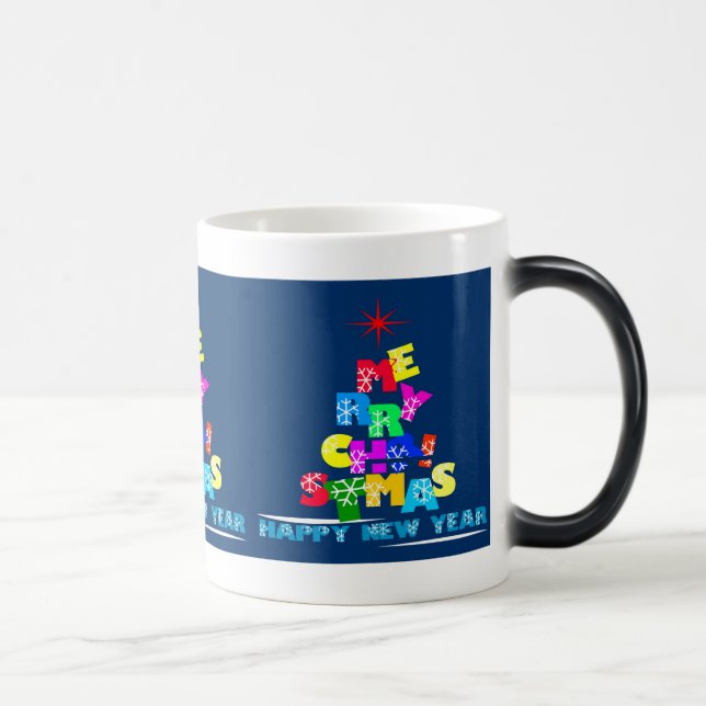 Mug Magic Joyeux Noël Bonne Année (Droite)