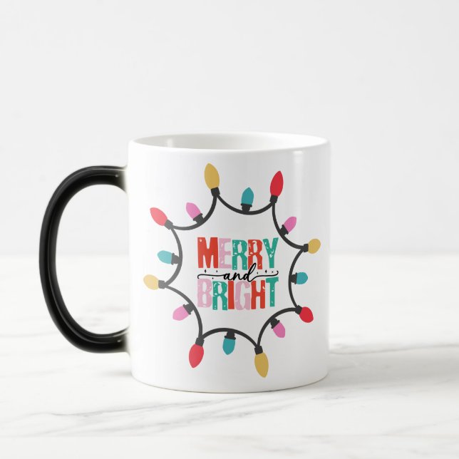 Mug Magic Joyeux Noël lumineux (Gauche)