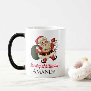Mug Magic Joyeux Noël père Noël et cadeau
