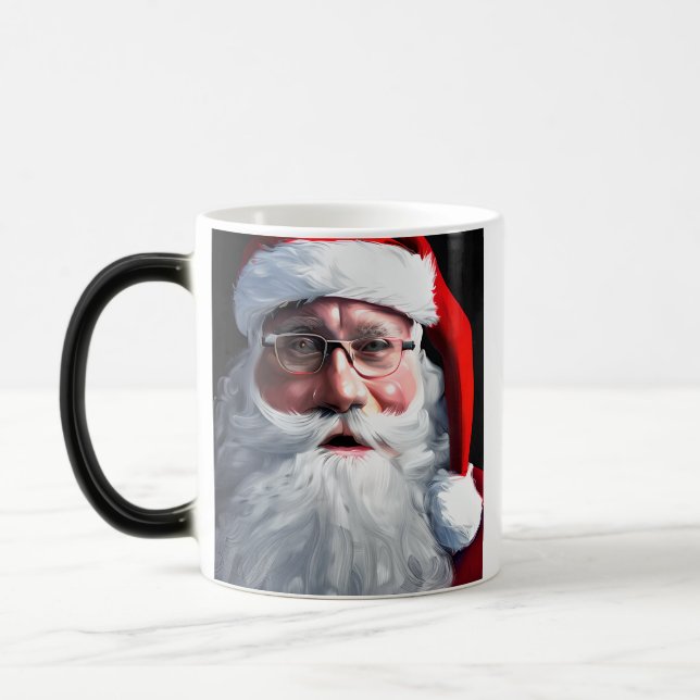 Mug Magic Joyeux Noël Père Noël Noël (Gauche)