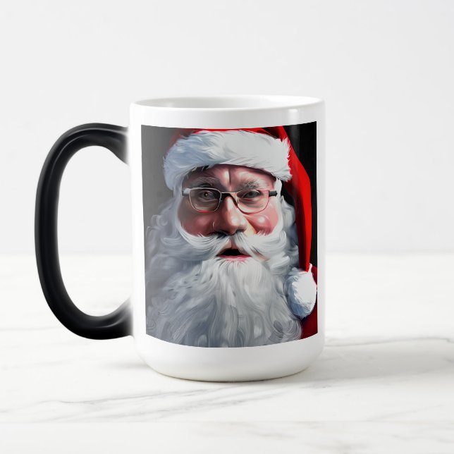 Mug Magic Joyeux Noël Père Noël Noël (Gauche)