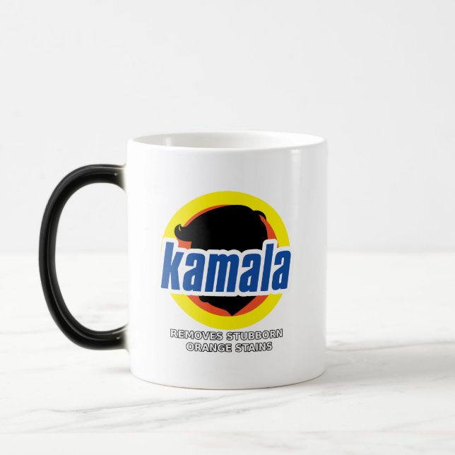 Mug Magic Kamala supprime les taches orange têtues (Gauche)