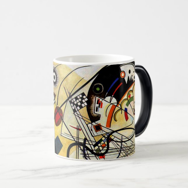 Mug Magic Kandinsky - Ligne transversale (Devant droit)