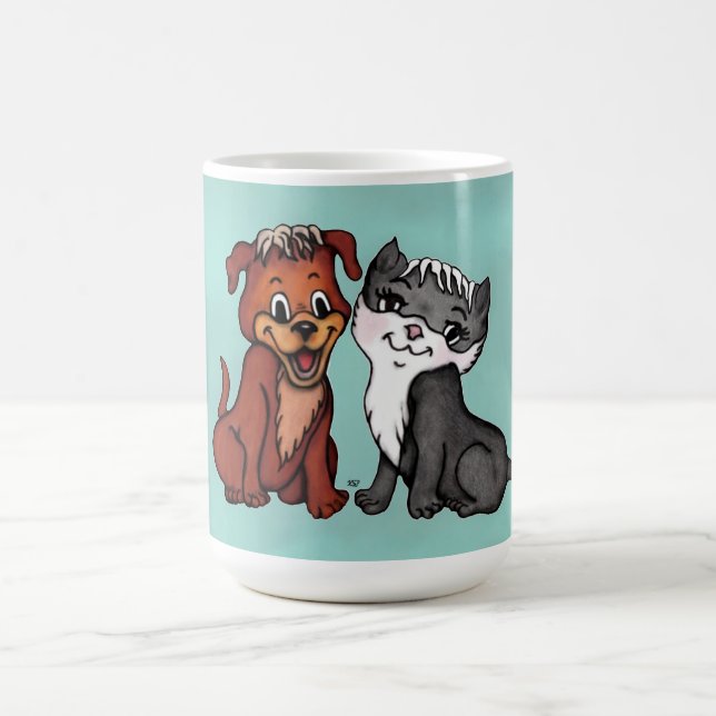 Mug Magic Kitty et Puppy (Centre)