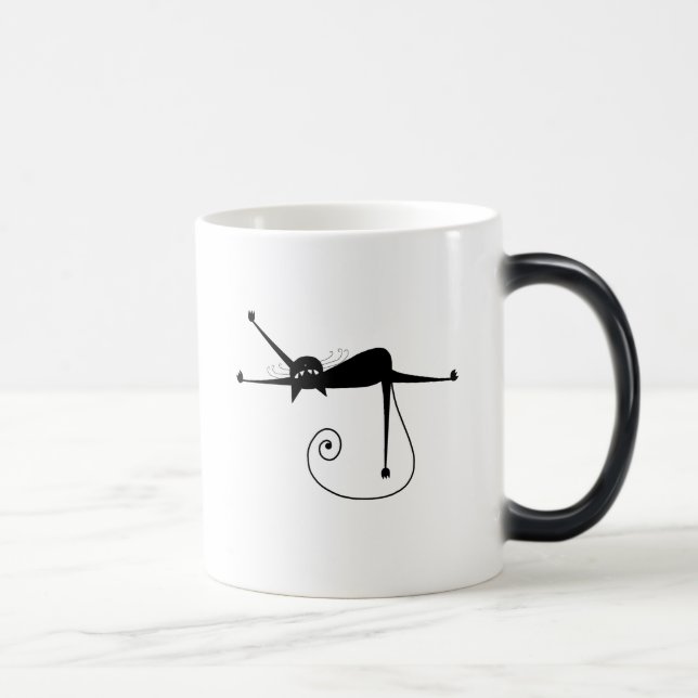 Mug Magic Kitty fantaisie noir 7 (Droite)