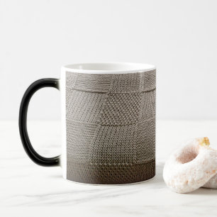 Mug Magic Knit en patchwork en panier par Shirley Taylor