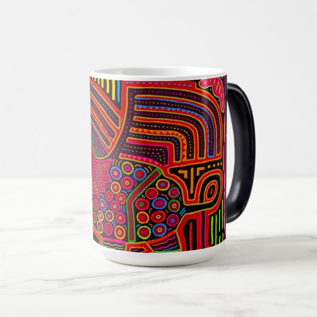 Mug Magic Kuna Indian Friendly Dragon (Devant droit)